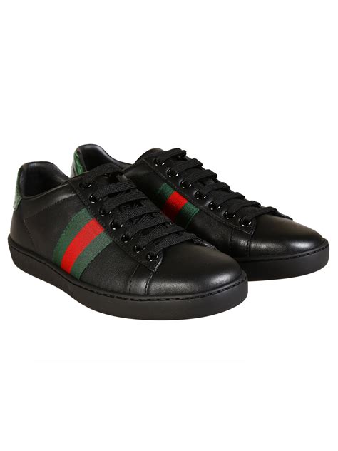 nieuwste gucci schoenen zwart 2017|GUCCI Women's Designer Shoes: Sneakers and Heels.